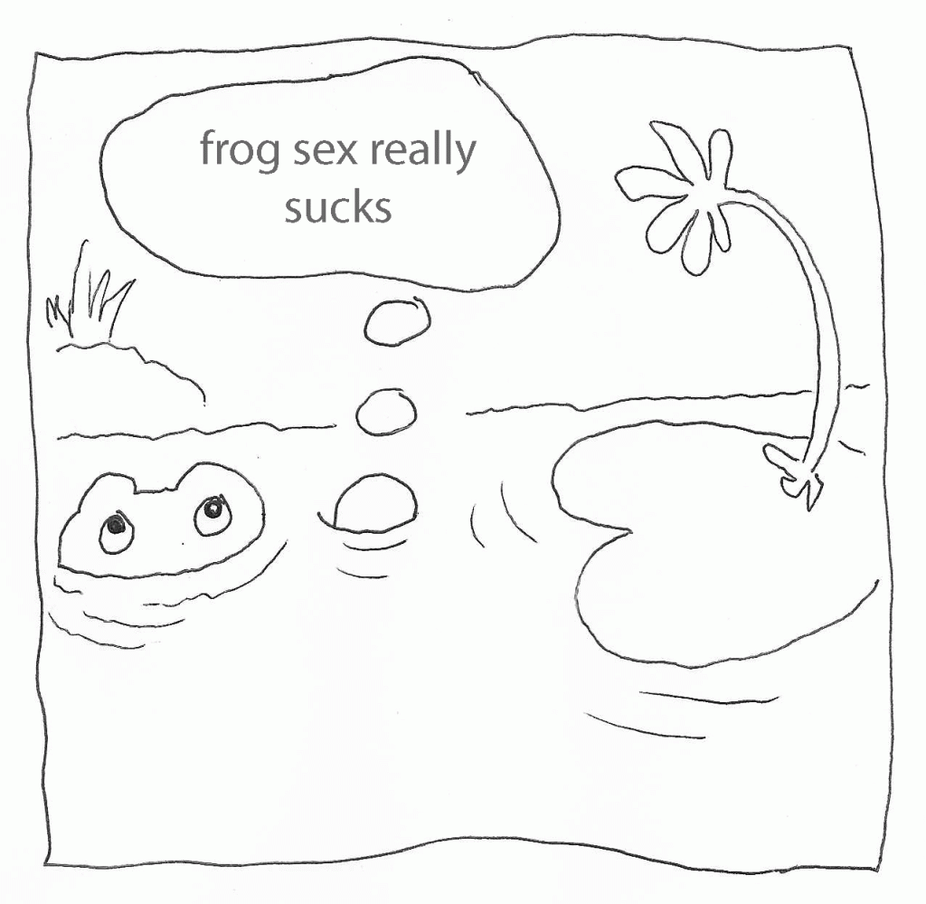 frog sex really sucks
